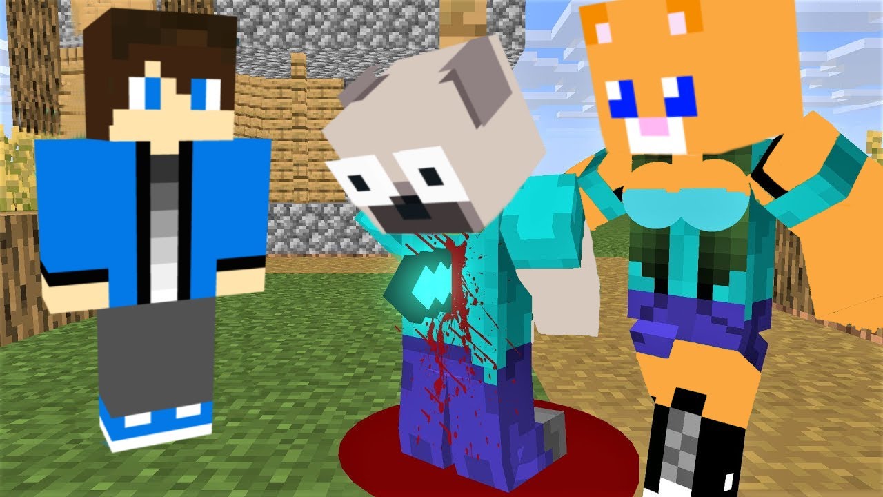 KUTYA VS MACSKA HÁBORÚ A MINECRAFTBAN!