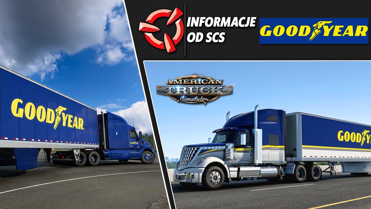 ATS: NEW DLC - GOODYEAR TIRES PACK [NEWS FROM SCS]
