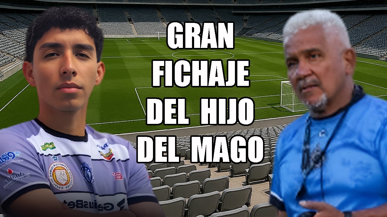 OFICIAL: El hijo de Mágico Ficha por un importante club de Primera División