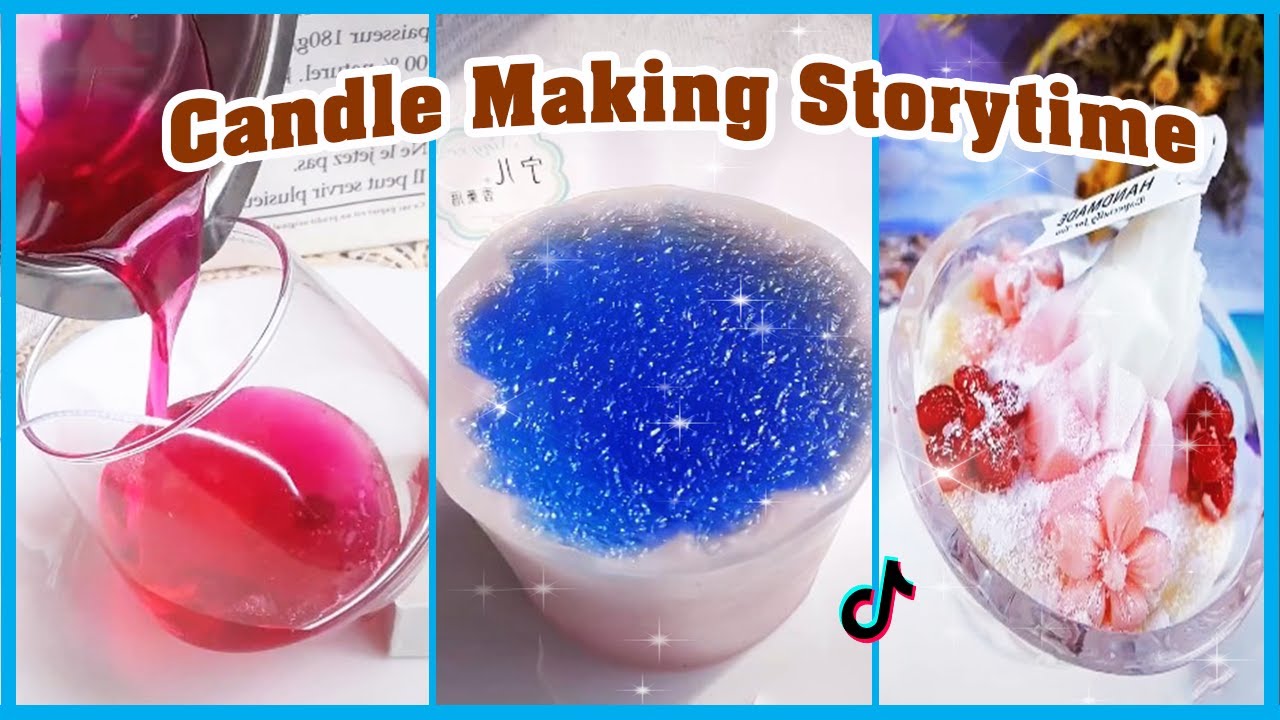 🌈 SATISFYING CANDLE MAKING STORYTIME 💥  Tiktok Compilation #5