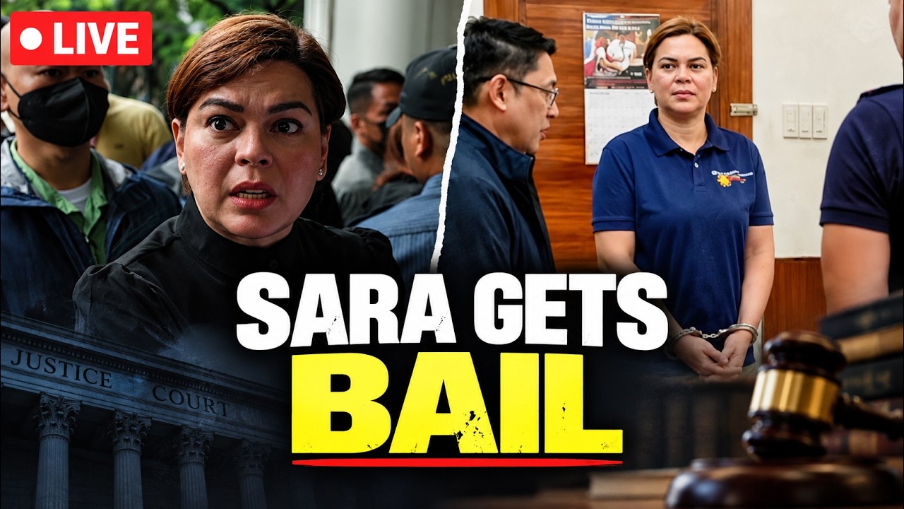 Sara Duterte Arrest LIVE: Sara Duterte Posts Bail LIVE | Philippines VP Sara Duterte Arrested
