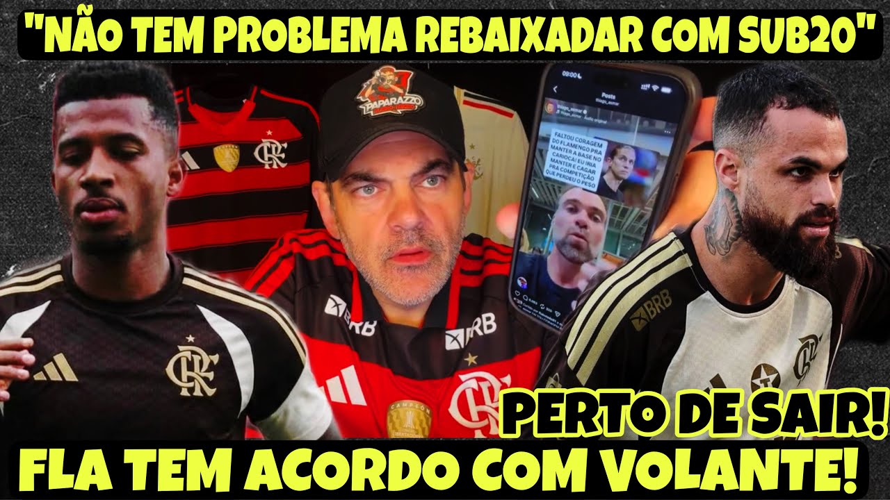 PILHADO DIZ QUE SER REBAIXADO COM SUB20 NÃO TEM PROBLEMA! MICHAEL NO SANTOS! ACORDO COM M. ANTÔNIO!