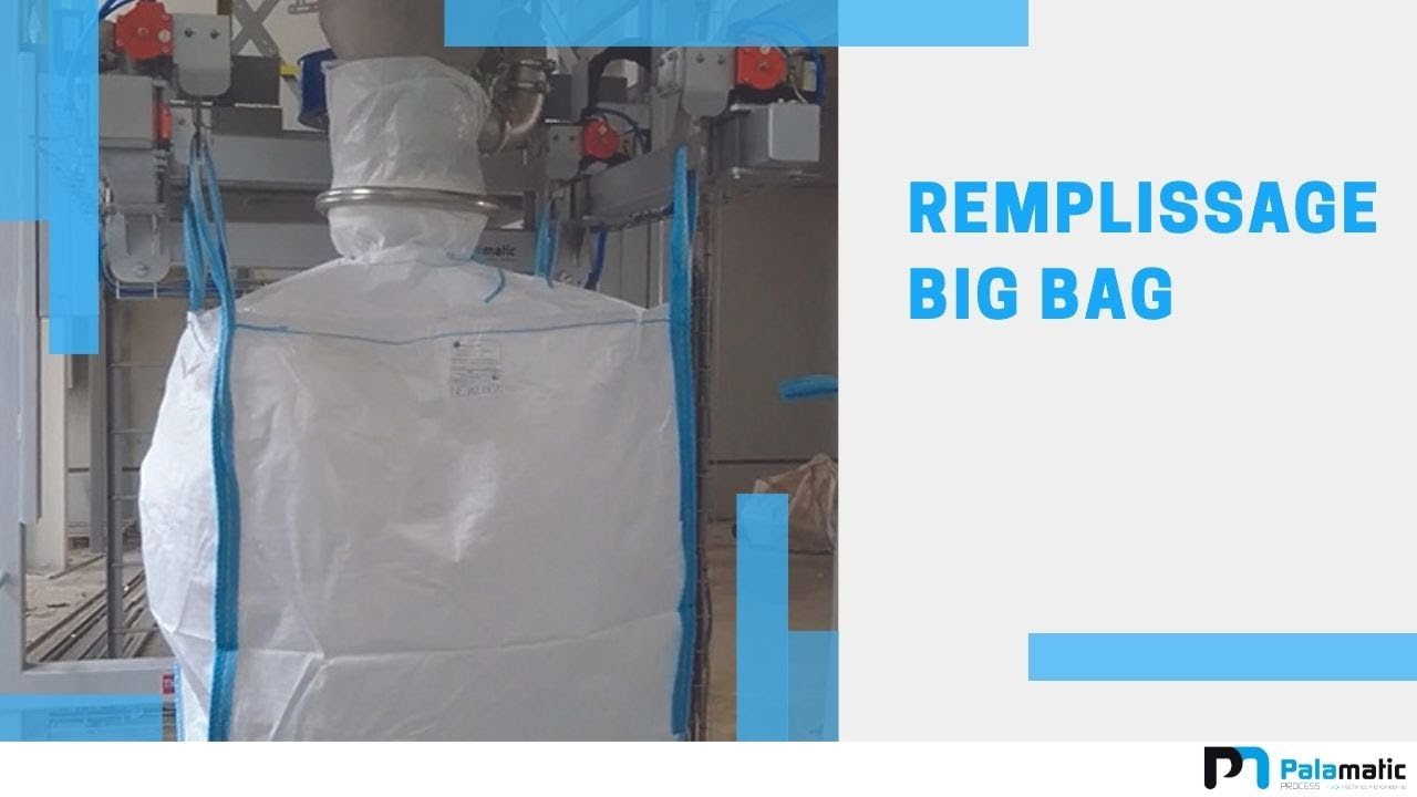 Remplissage big bag - FlowMatic® 06 - Pesée nette haute cadence 100% automatisé | Palamatic Process