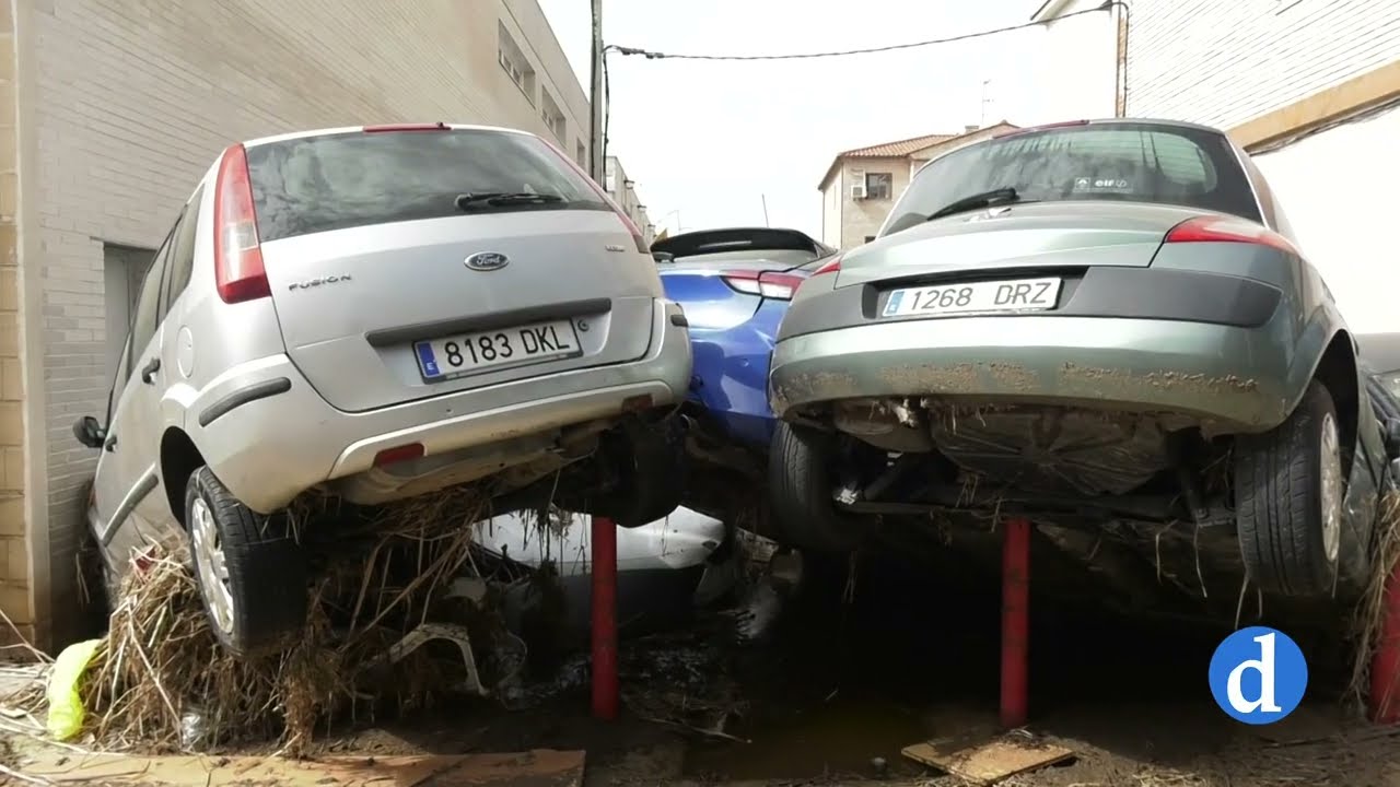 Magán| Así han quedado coches, viviendas, negocios y edificios públicos tras el paso de la DANA