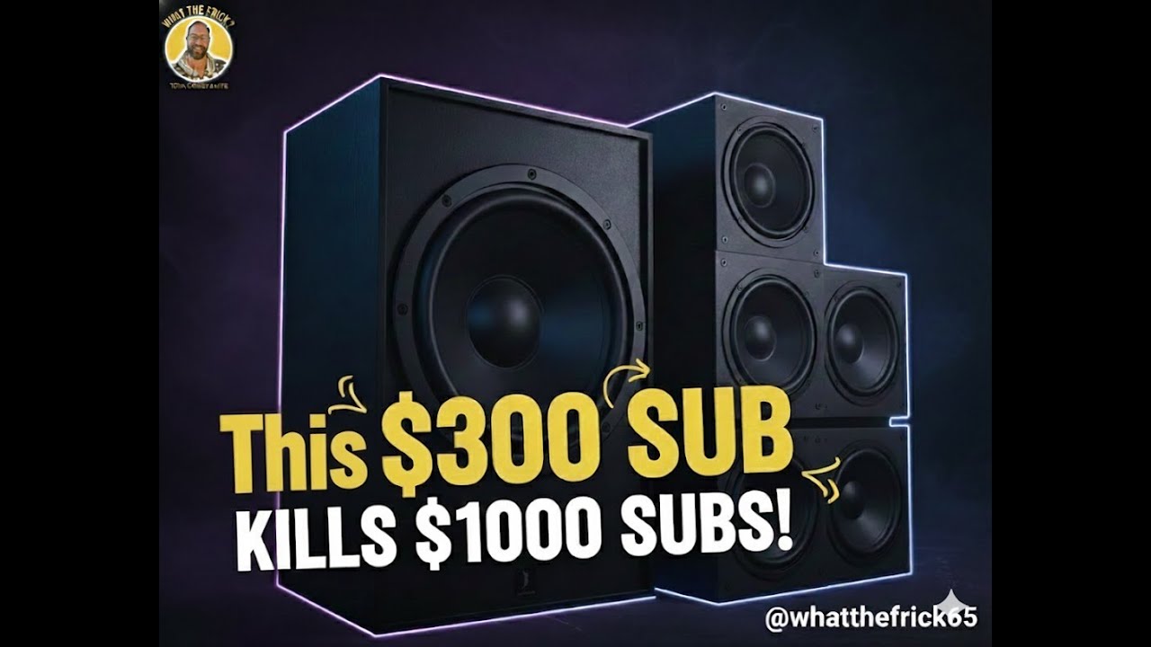 Stop Buying $1,000 Subwoofers. This $300 sub outperforms them all!!!!!  #whatthefrick65