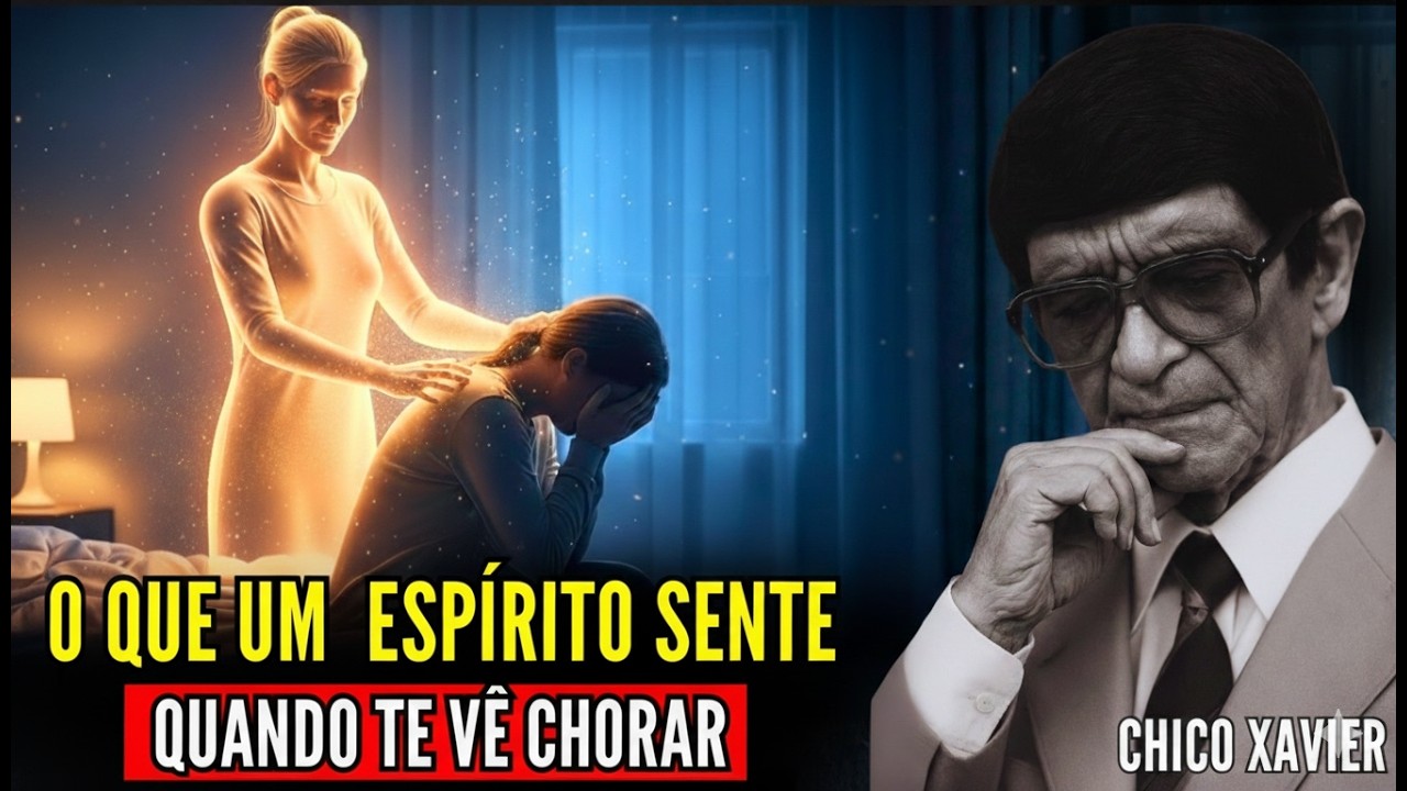 Chico Xavier Revela: O Que um Espírito Sente ao Ver Quem Ama Chorando – Prepare-se
