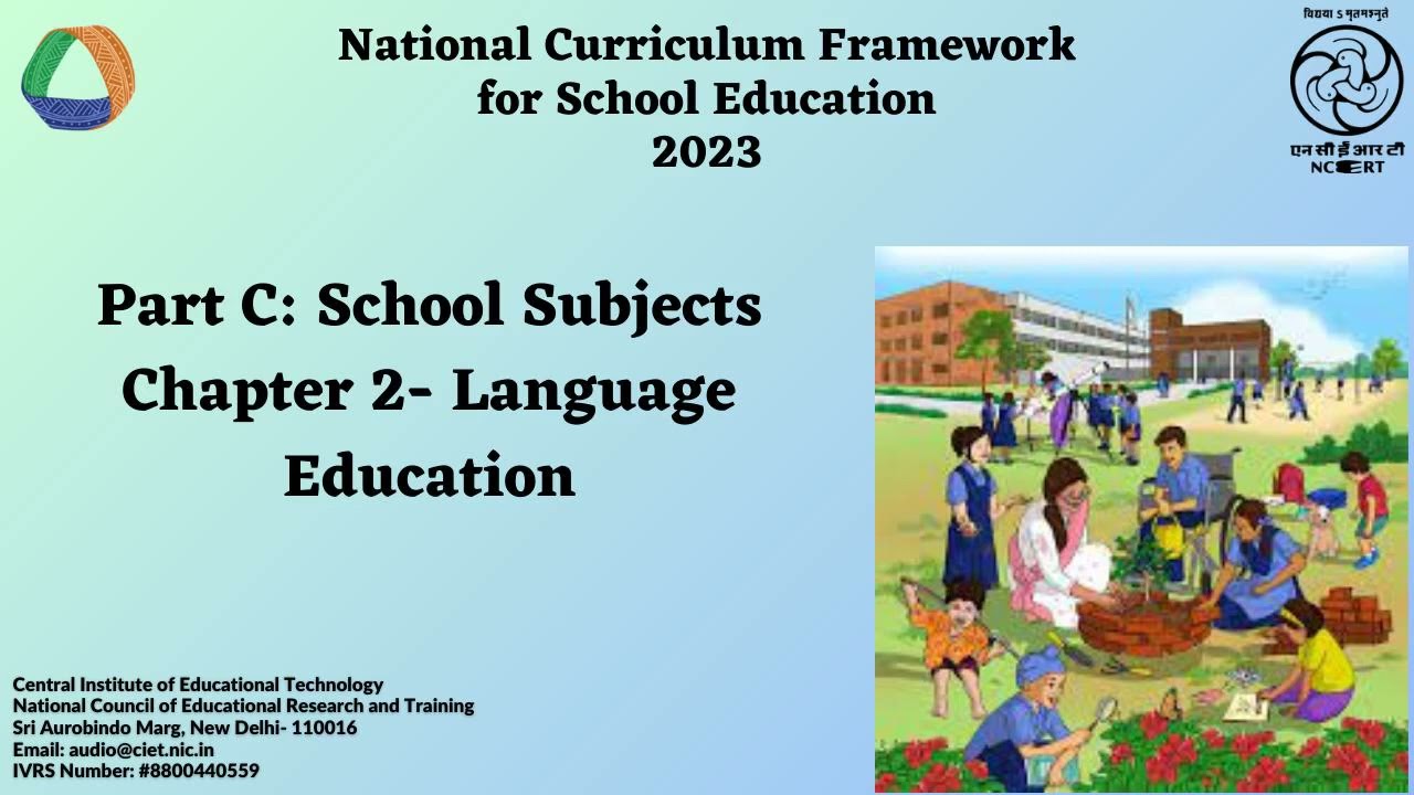 Part C_ School Subjects: Chapter 2- Language Education