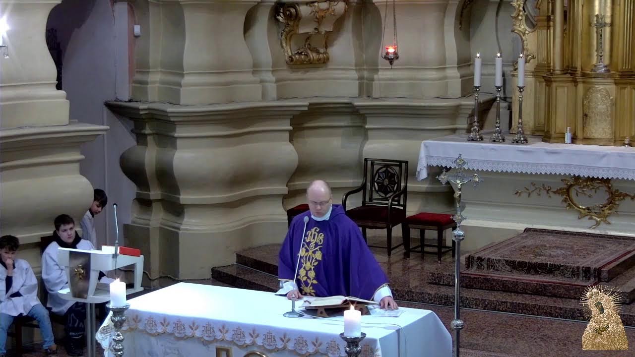 Šv. Mišios iš šv. Teresės bažnyčios / Msze św. z kościoła św. Teresy w Wilnie