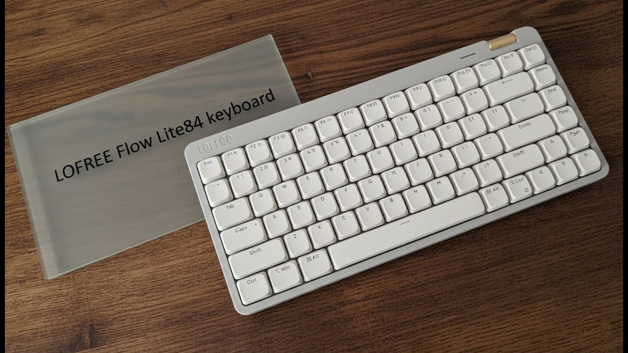 LOFREE Flow Lite84 keyboard - Unboxing, Sound Test