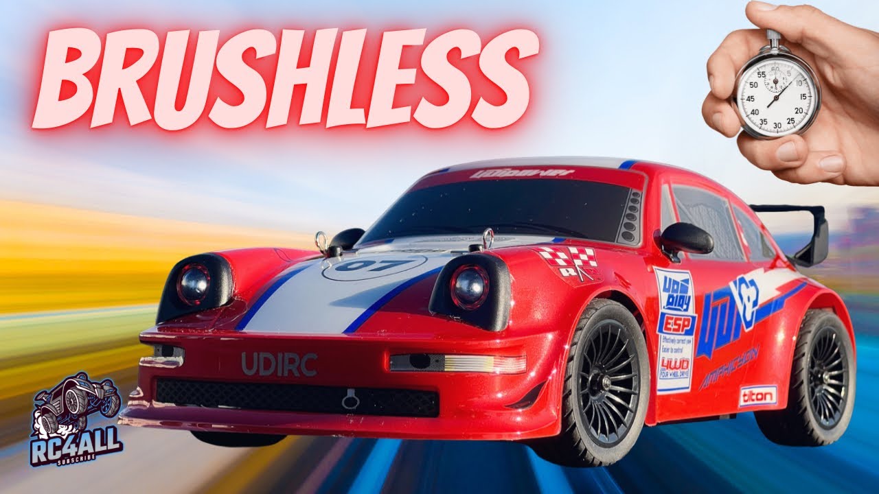 FAST! UDIRC 1607 PRO RTR Brushless 1/16 RC drift car under $100