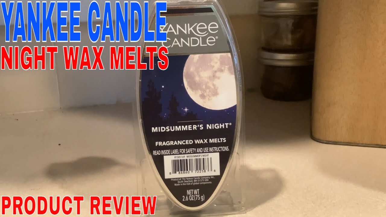 ✅  Yankee Candle Midsummer's Night Wax Melts 🔴