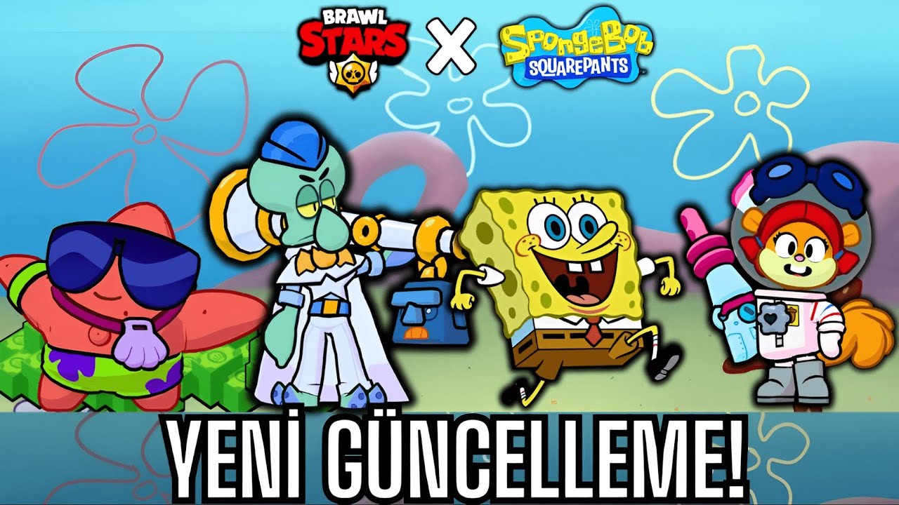 SÜNGERBOB GÜNCELLEMESİNİ İNCELİYORUZ! YENİ BÜYÜK GÜNCELLEME! Brawl Stars