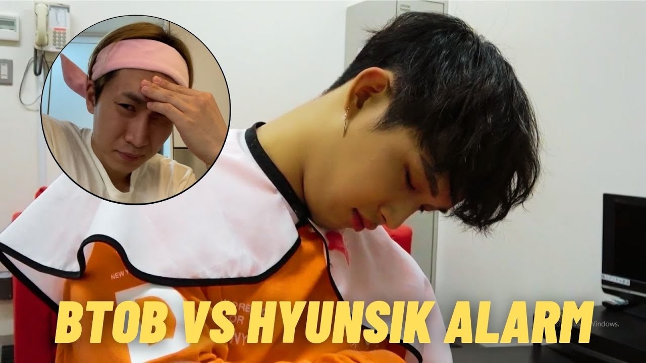 Btob and their trauma with Hyunsik's alarm ringtone