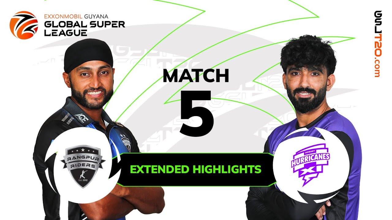Extended Highlights | Hobart Hurricanes XI vs Rangpur Riders | GSL 2025