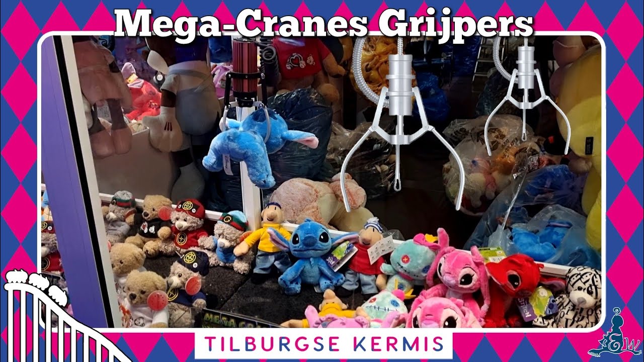 [Tilburgse Kermis 2024] Mega-Cranes Grijpers