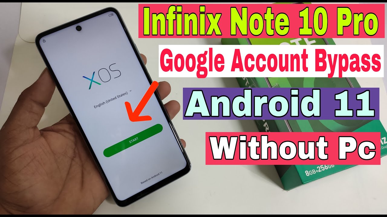 Infinix Note 10 Pro Google Account Bypass Android 11 | X695 FRP Unlock Without Pc | 100% Ok |