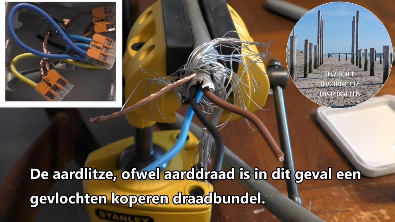 Met een grondkabel een wandcontactdoos in de tuin aansluiten!