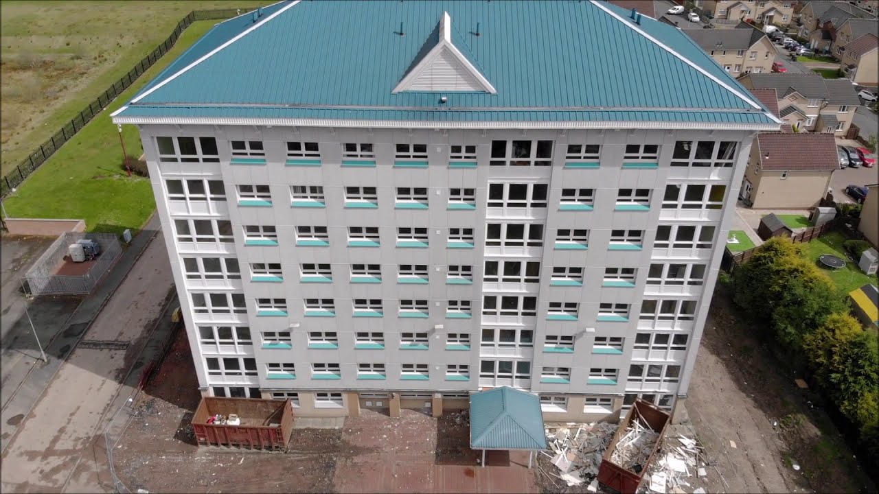 DJI Mavic Air @Holehill flats, Thrashbush, Airdrie