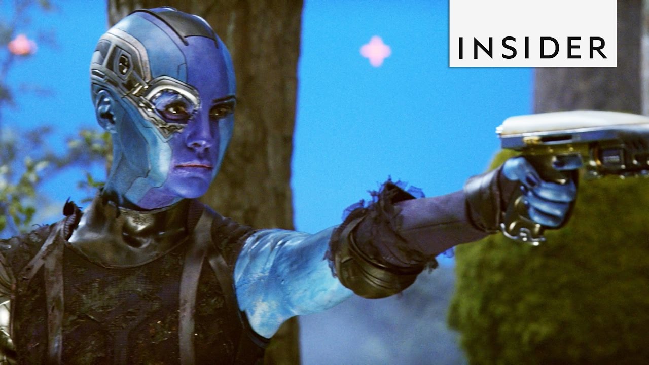 Lots of Practical Effects in Guardians of the Galaxy