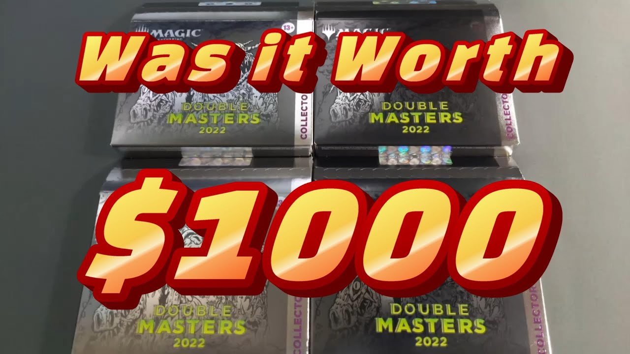 Double Masters 2022 - Was it worth $1000?
