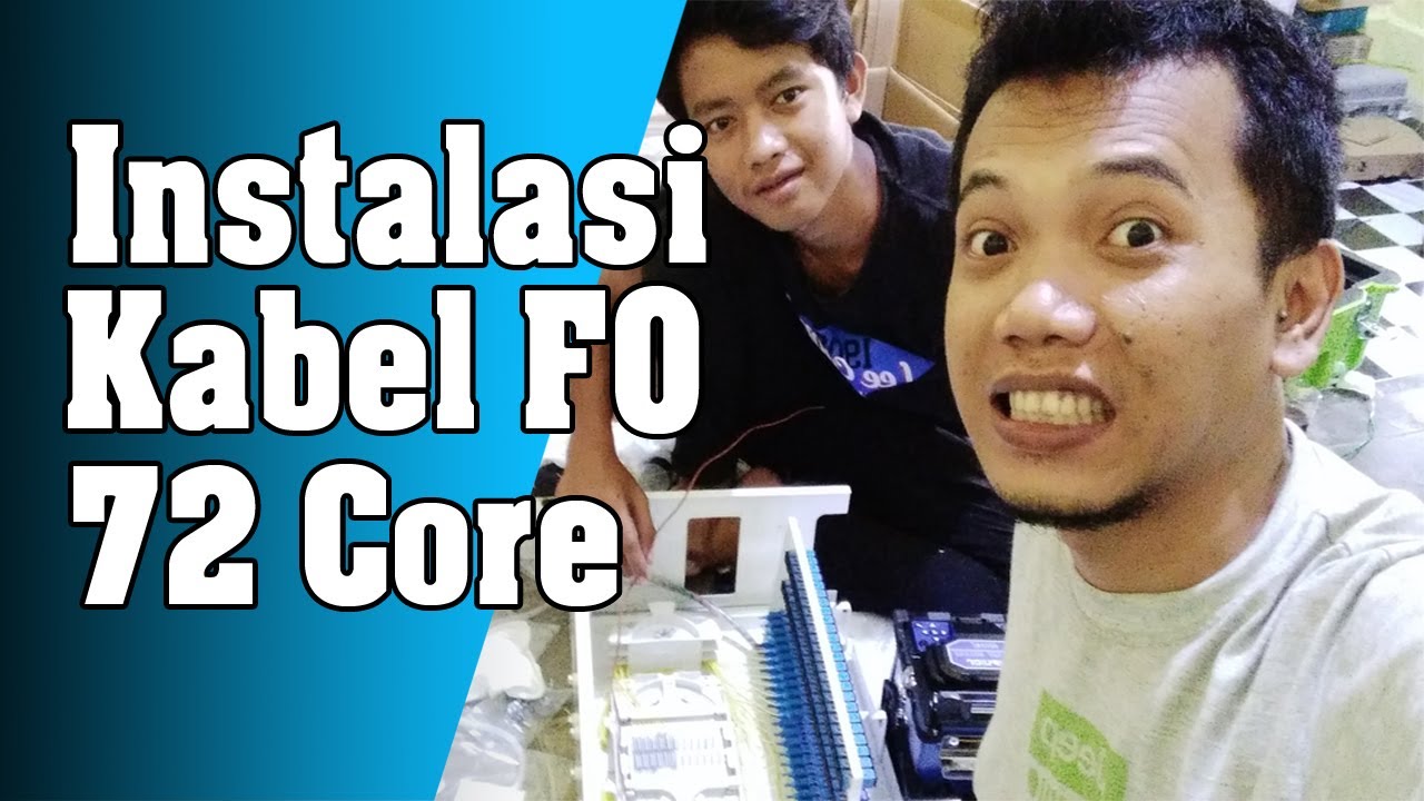 Pasang OTB 72 Core - Instalasi Kabel Fiber Optik