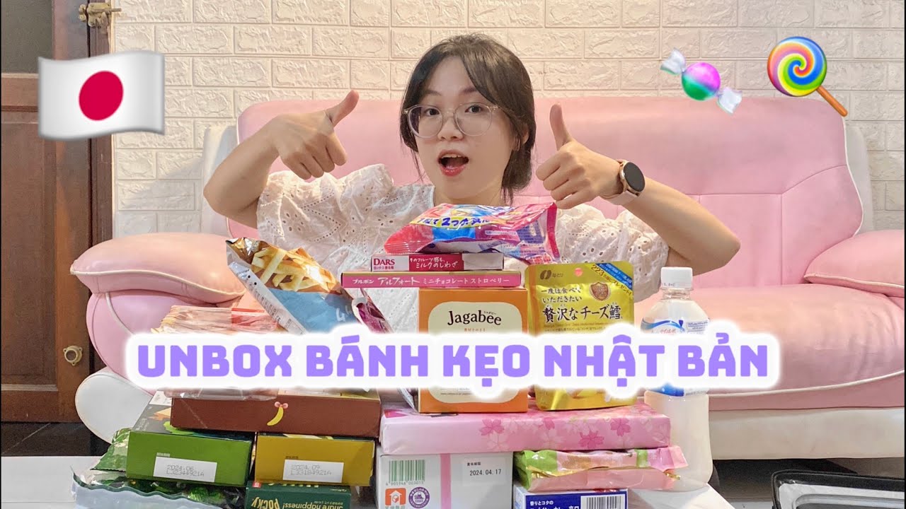 UNBOX B&Aacute;NH KẸO NHẬT BẢN 🇯🇵🍬 // kẹo g&igrave; m&agrave; chua dữ zạ 🥲, Romand 35 // Thien Ai