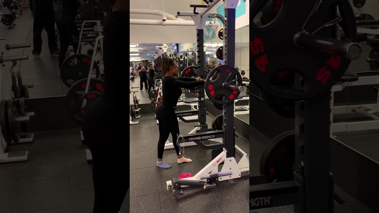 The beginning of my squat journey   #squat #goals #2020Olympia #gym #fitness