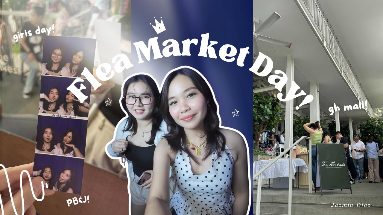 merkado market + gh vlog 👯&zwj;♀️