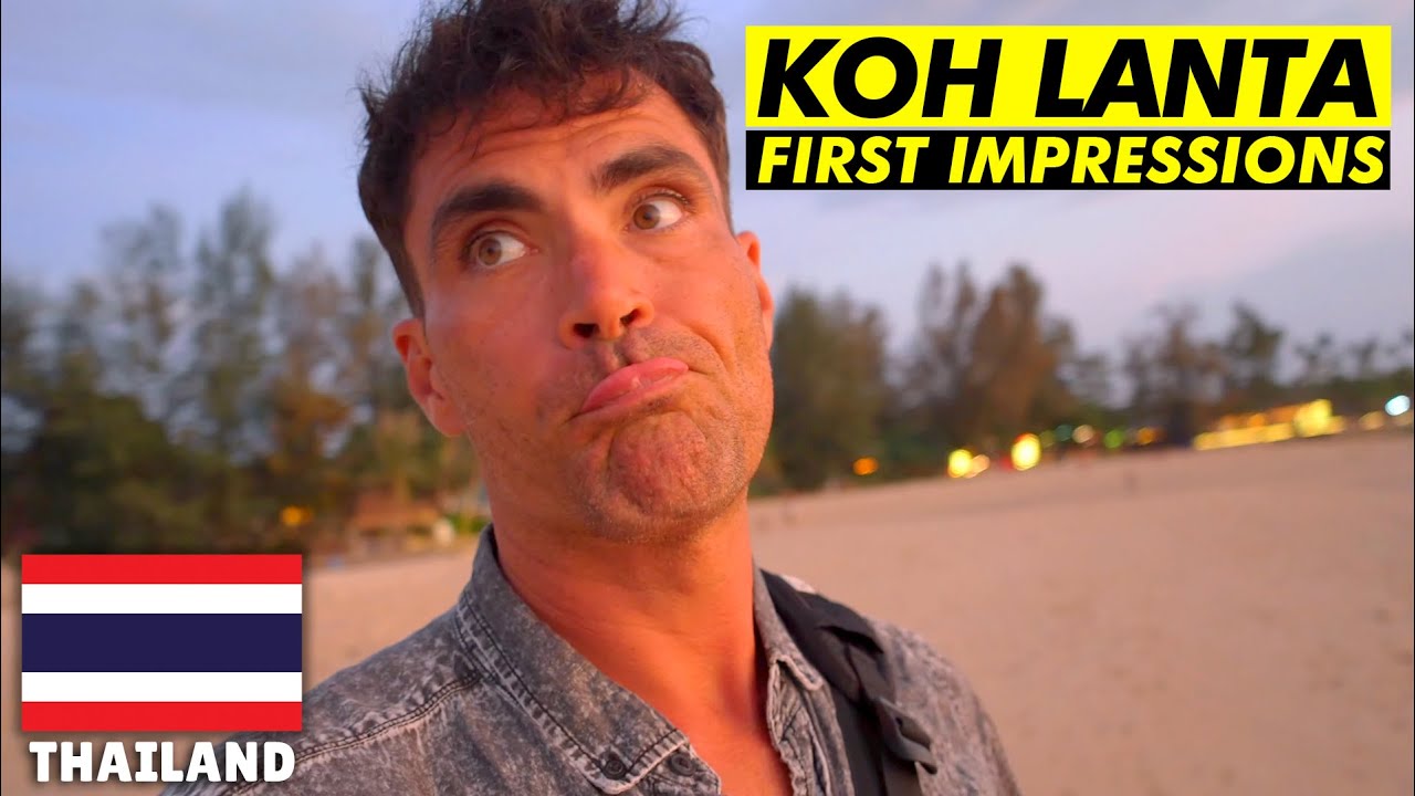 Первые впечатления Ко Ланта Лонг Бич | Таиланд 🇹🇭 4K 2024 | Влог 
