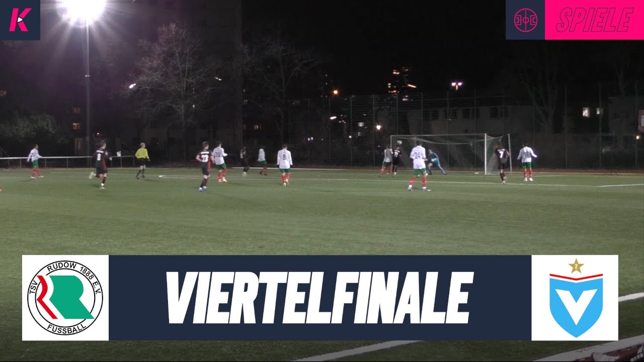Dank Falcao-Viererpack ins Pokalhalbfinale! | TSV Rudow - Viktoria Berlin (Berliner Landespokal)