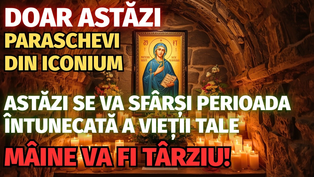 21 FEBRUARIE — SFÂNTA MUCENIȚĂ PARASCHEVA DIN ICONIU VĂ VA SCHIMBA DESTINUL PENTRU TOTDEAUNA!