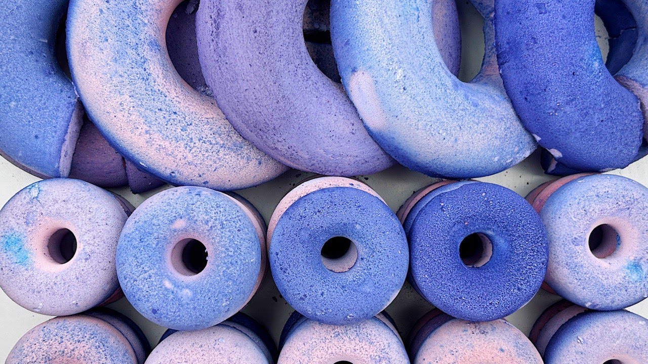 COLORED GYM CHALK★Crispy powder★Compilation set★Oddly satisfying video★