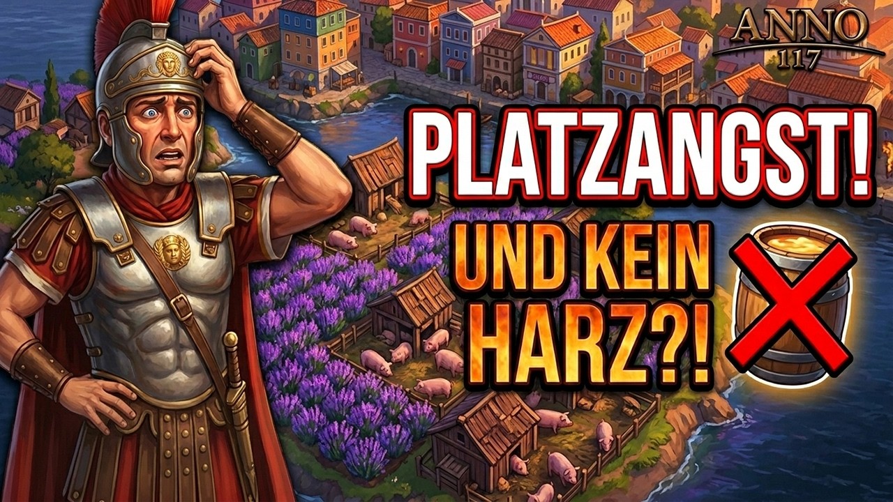 DIE MINI-INSEL PLATZT! 🏝️ Und woher kriegen wir jetzt Harz? | Fall of Pax Romana #06 #anno117