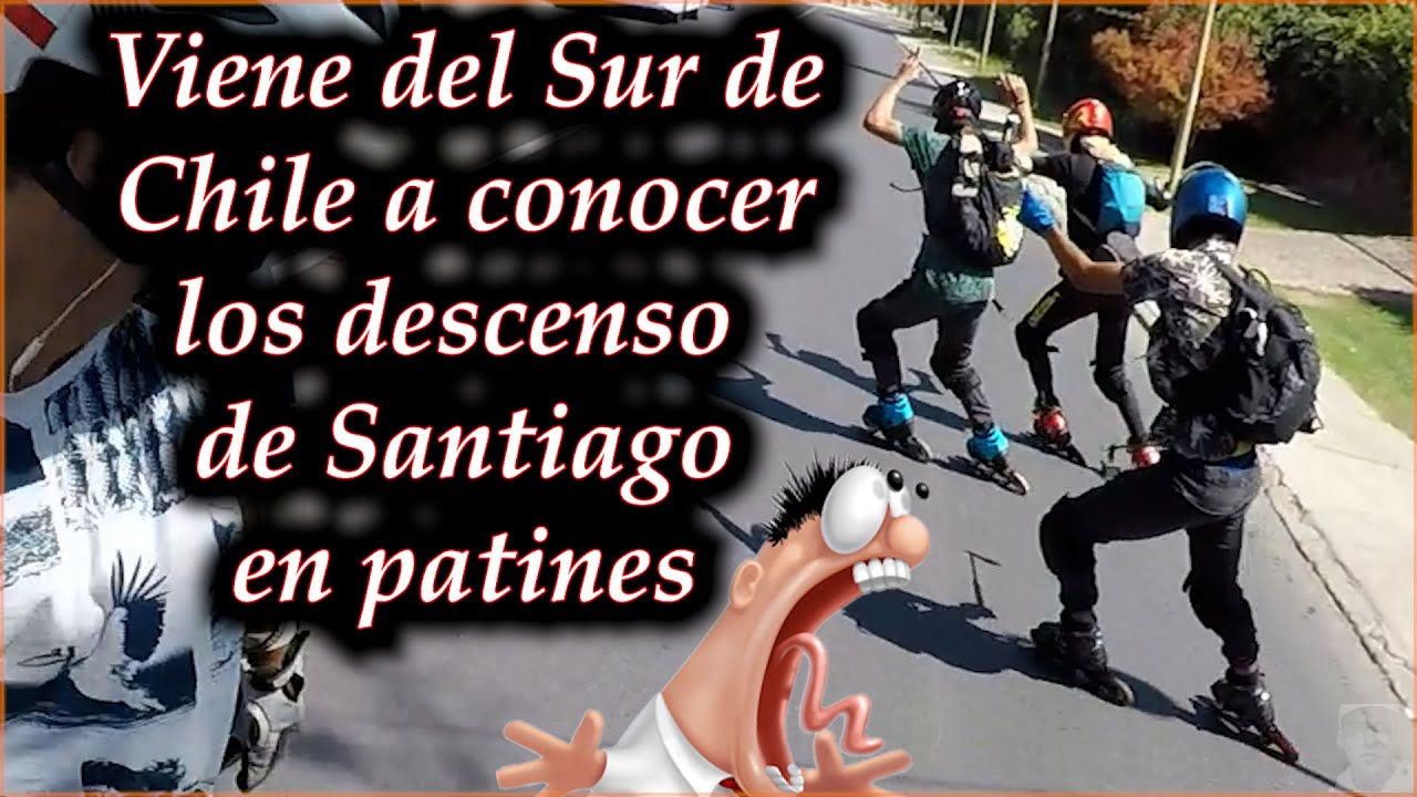 De Curicó a Santiago en Patines