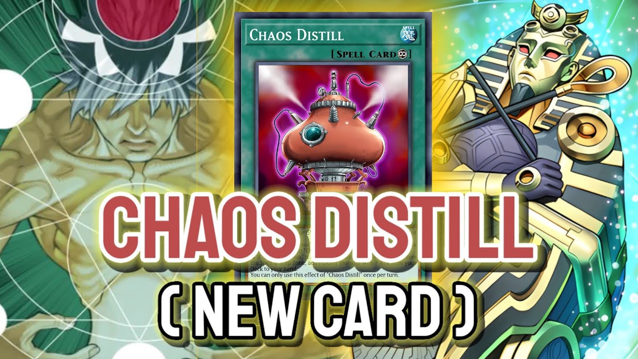 Macro Cosmos New Support Card !! YGOPRO - Chaos Distill | Horus ft.Macro Cosmos Apr.2025 | New Card
