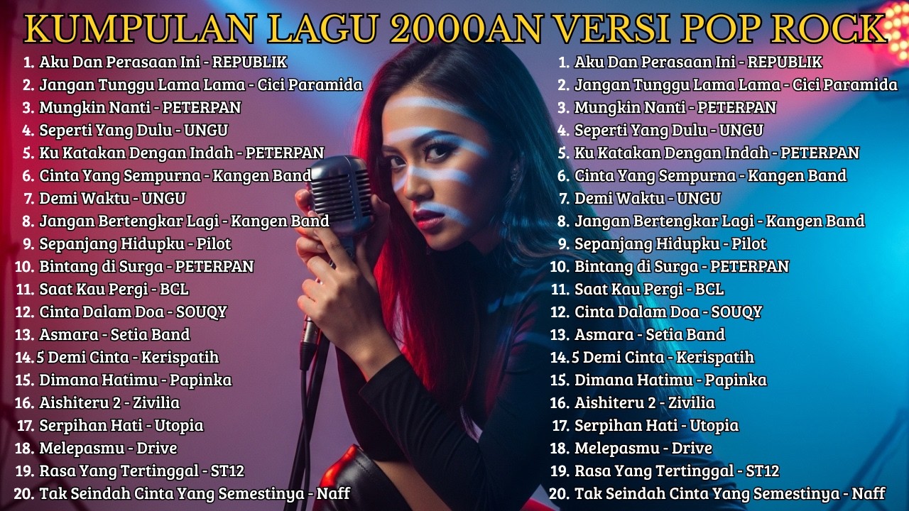 Deretan Lagu Viral Indonesia Versi Pop Rock — Jangan Tunggu Lama Lama Cek!