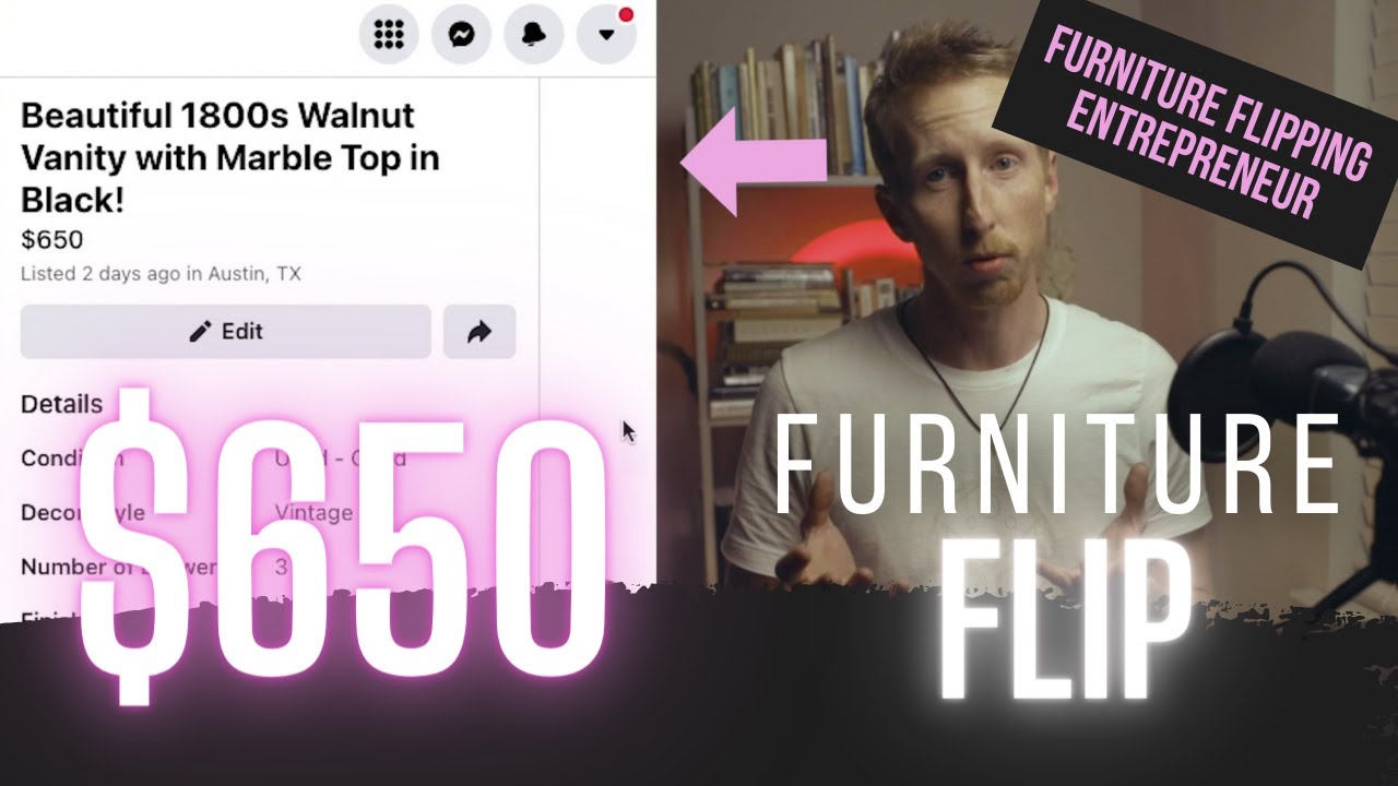 Make Money Flipping Furniture // Furniture Flipping For Beginners