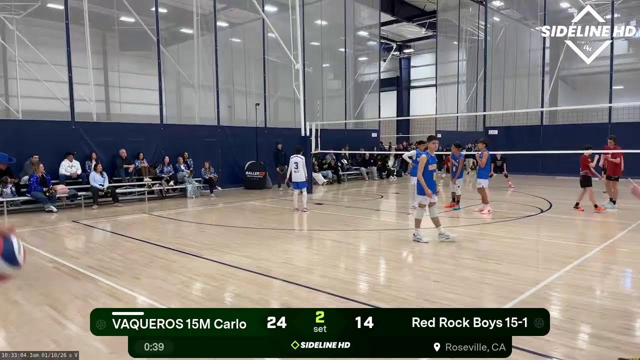 VAQUEROS 15M Carlo @ Red Rock Boys 15-1 (2026.01.10)