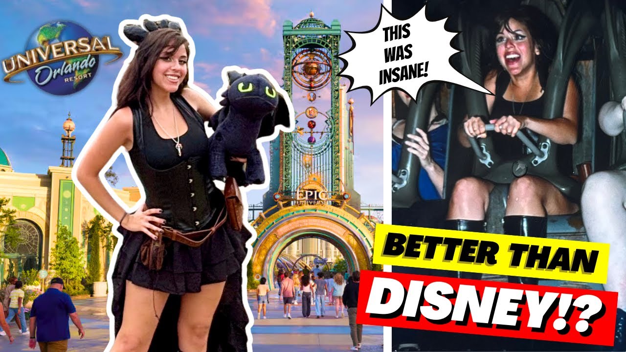 Going SOLO at EPIC UNIVERSE! | Full UNIVERSAL Orlando VLOG