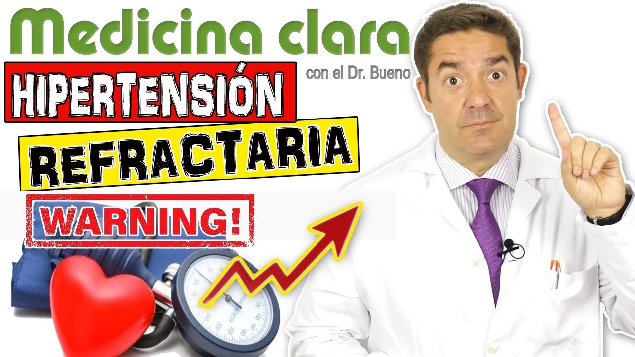 TENSION ALTA que no BAJA con PASTILLAS. ¿Cómo TRATARLO?. ¿Qué ESPECIALISTA acudir? | Medicina Clara