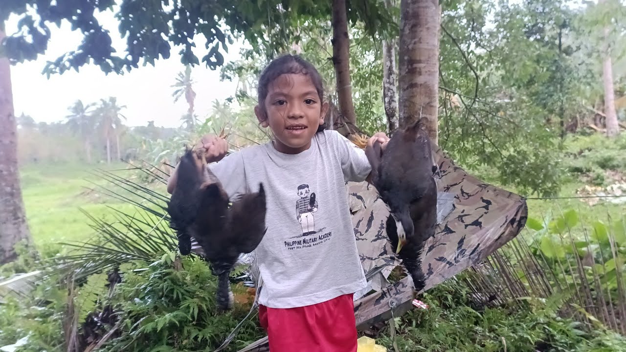 Hunt with Little HUNTER 😄 Solid Na din ito kahit malabo