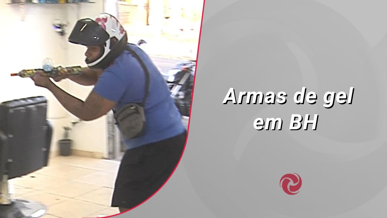 Guerra de armas de gel apavora moradores de BH