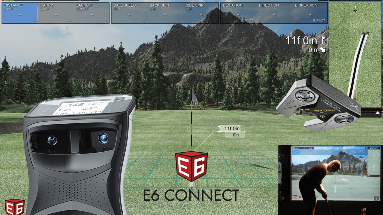 Foresight Sports GCQuad Putting on e6 Connect - PART 1