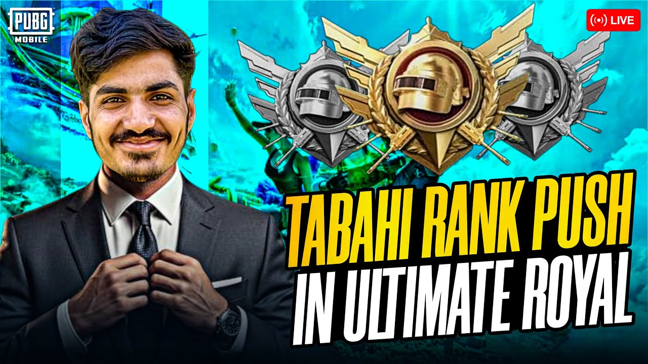ULTIMATE ROYAL HARD LOBBIES RANK PUSH PUBG LIVE STREAM