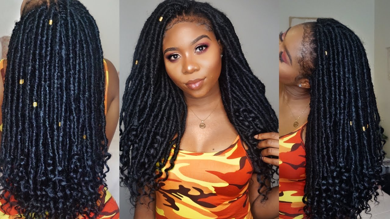 VERY VERSATILE CROCHET SOFT FAUX GODDESS LOCS  | ALIEXPRESS HAIR | #BARBARAMETHOD
