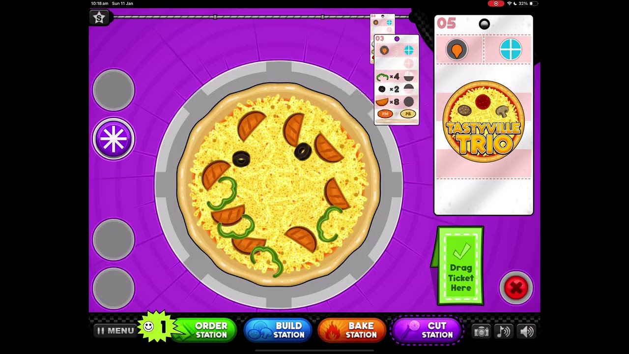10 Minutes of Papa’s Pizzeria To Go | Cozy & Relaxing Gameplay