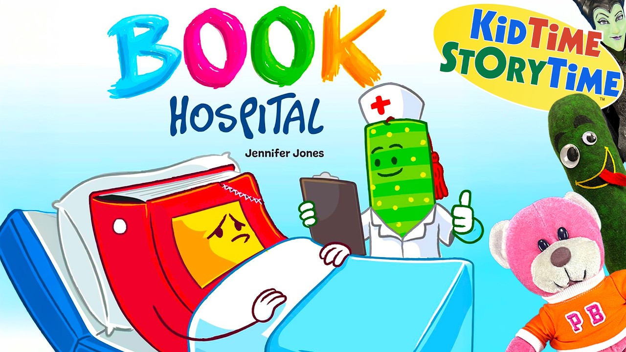 Book Hospital | school supplies read aloud for kids 📚