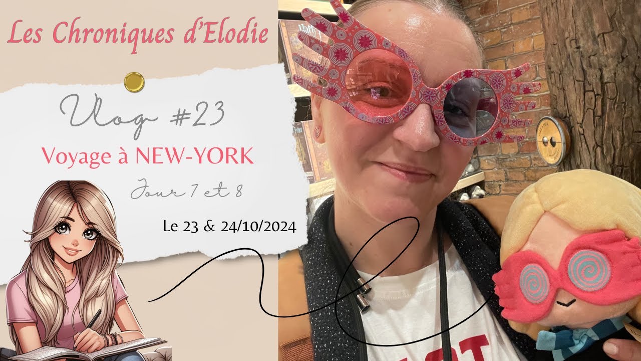 [Vlog #23] - Voyage à New-York - Jour 7 et 8 (23 et 24/11/2024)