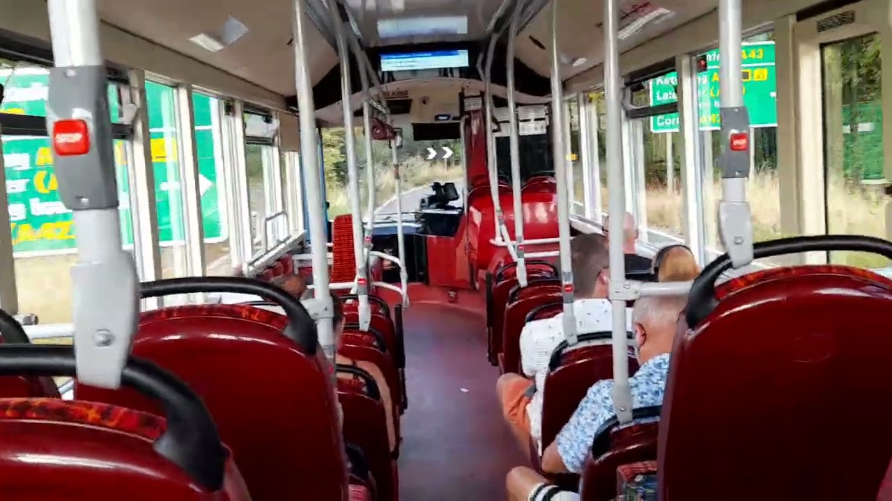 Delaine Buses - ADL Enviro200 MMC (174 - AD72 DBL) Bus on Diversion/On the Route 202 to Peterborough