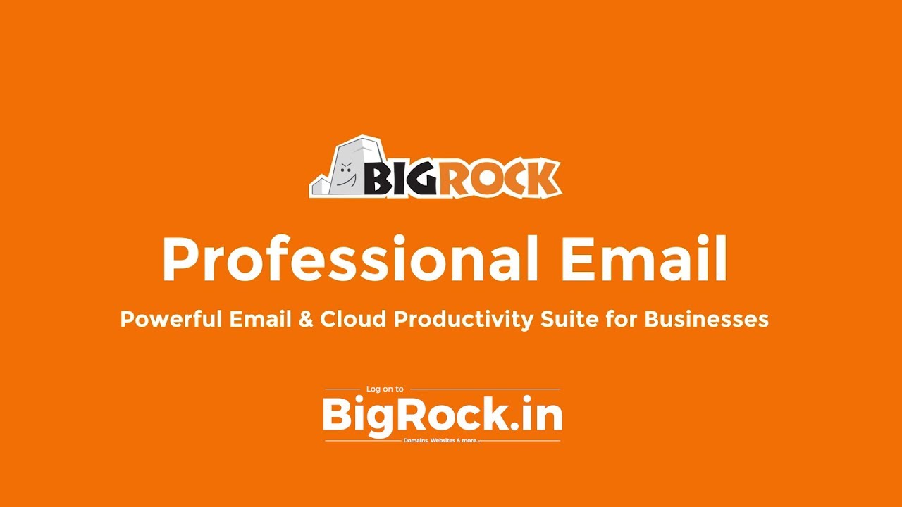 How to Get Custom Email ID for Your Business | BigRock